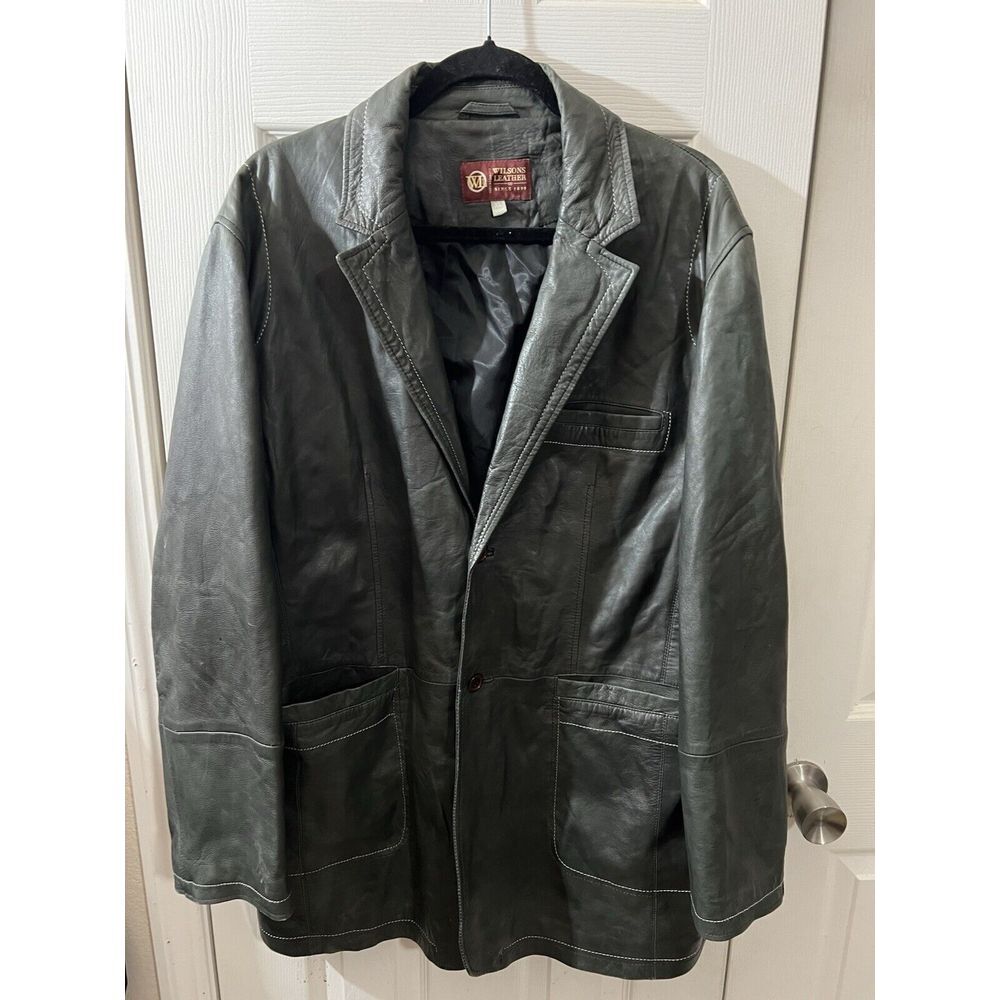 Vintage Wilson's Leather Men's Jacket Size XL